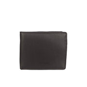 Picard Brooklyn Men's Leather Bifold Wallet with Centre Flap and Coin Compartment (Brown)