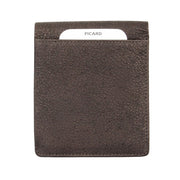 Picard Buffalo Men's Flap Wallet with Card Window (Cafe)