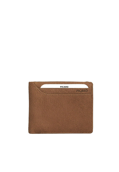 Picard Buffalo Men's Bifold Leather Wallet (Tan)