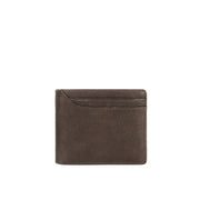 Picard Buffalo Men's Bifold Leather Wallet with Card Window and Coin Compartment (Cafe)