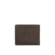 Picard Buffalo Men's Bifold Leather Wallet with Card Window and Coin Compartment (Cafe)