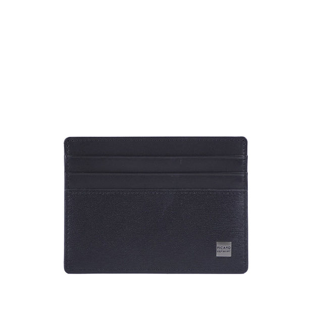 Picard Clarke Men's Leather Slim Cardholder (Black)