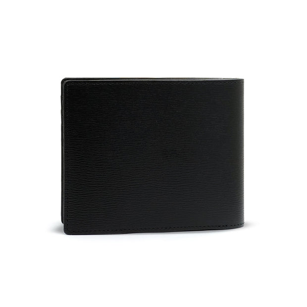 Picard Calum Men's Tri-Flap Leather Wallet (Black)