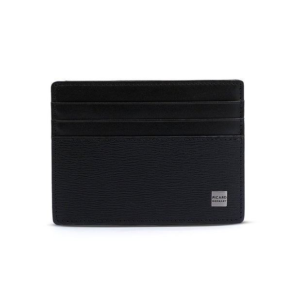 Picard Callum  Slim Leather Card Holder(Black)