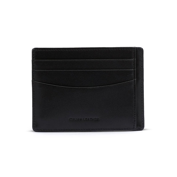 Picard Callum Men's Slim Leather Card Holder(Black)