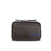 Picard Cologne Men's Leather Coin Pouch With Key Holder (Black with Dark Brown  Accent) (Copy)