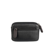 Picard Cologne Leather Coin Pouch with Key Ring (Dark Brown)