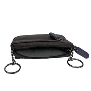 Picard Cologne Leather Coin Pouch with Key Ring (Dark Brown)