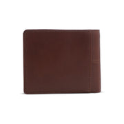 Picard Casablanca Men's Leather Centre Flap Wallet with Window and Coin Compartment (Tan)