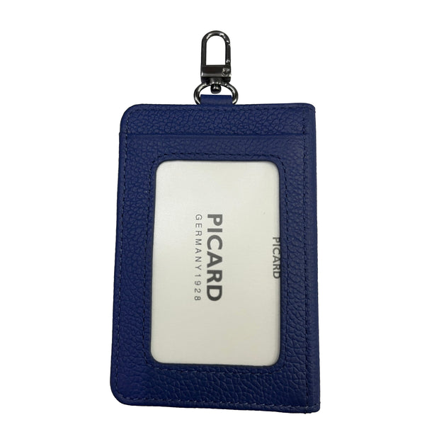 Picard Digi Bifold Leather Pass Case and Neck Strap Set (Cafe)