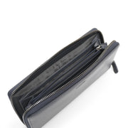 Picard Loaf Men's Long Leather Wallet with Zip (Navy)