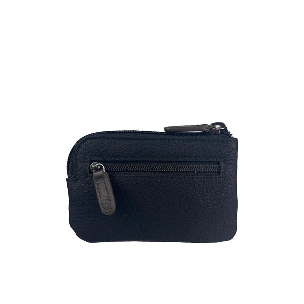 Picard Munich Men's Leather Coin Pouch with Key Ring & RFID