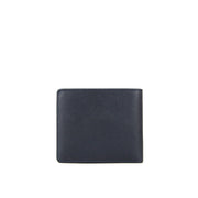 Picard Saffiano Men's  Leather Wallet with Coin Pouch (Navy)