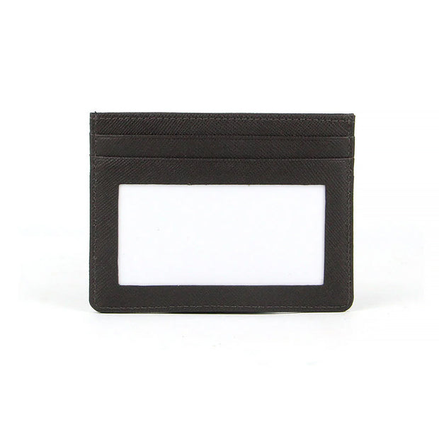 Picard Saffiano Leather Card Holder (Cafe)