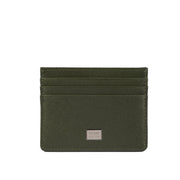 Picard Saffiano Men's Leather Card Holder (Military Green)