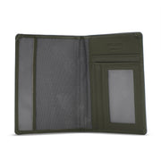 Picard Saffiano Men's Leather Passport  Holder (Military Green)