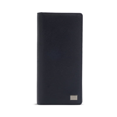 Picard Saffiano  Men's  Long Leather Wallet (Navy)