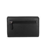 Picard Saffiano Leather Key Holder with Dollar Compartment (Navy)