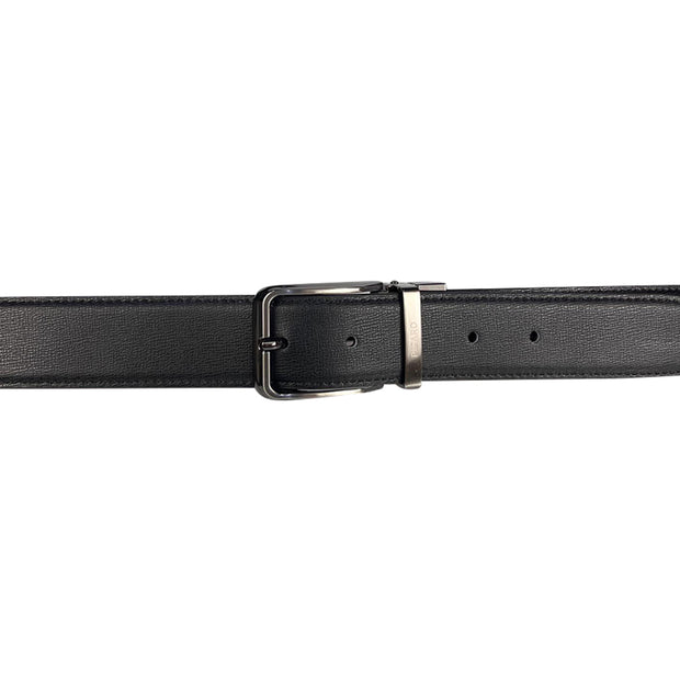Picard Gregory 35mm Easy Flip Reversible Men's Leather Belt with Quality Pin Buckle  (Black/Tan)