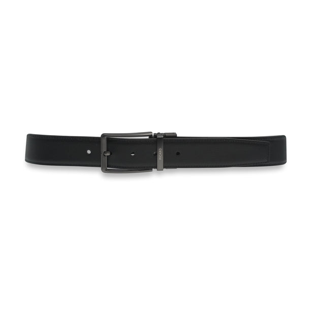 Picard Gregory 35mm Easy Flip Reversible Men's Leather Belt with Quality Pin Buckle  (Black)