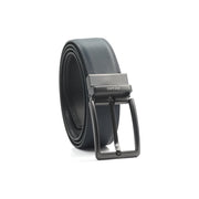 Picard Gregory 35mm Easy Flip Reversible Men's Leather Belt with Quality Pin Buckle  (Black)
