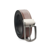 Picard Gregory 35mm Easy Flip Reversible Men's Leather Belt with Quality Pin Buckle  (Tan)