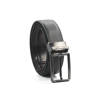 Picard Gregory Pin Reversible 35mm Men's  Leather Belt (Black/Cafe)