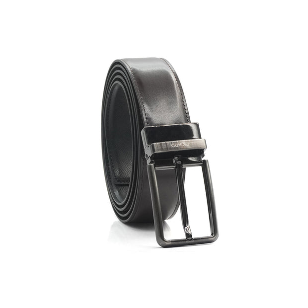 Picard Gregory Pin Reversible 35mm Men's  Leather Belt (Black/Cafe)