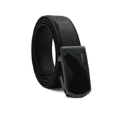 Picard Hamburg Autolock Solid Buckle 35mm Men's Leather Belt (Black)