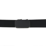 Picard Hamburg Autolock Solid Buckle 35mm Men's  Leather Belt (Black)