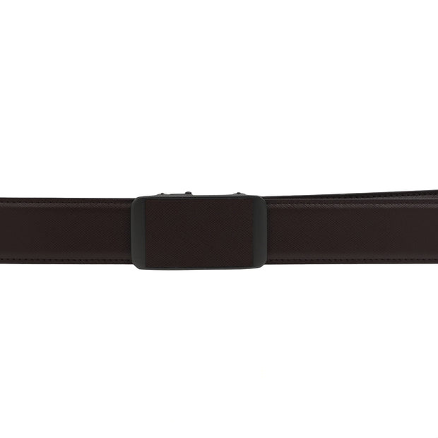Picard Hamburg Autolock Solid Buckle 35mm Men's  Leather Belt (Cafe)
