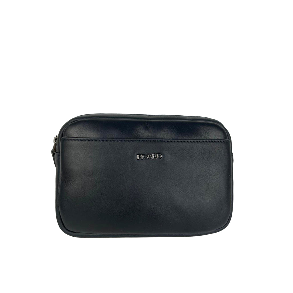 Sac Bandoulière PICARD Plaza En Cuir - Couleur Wintersky (bleu), Neuf Avec étiquettes