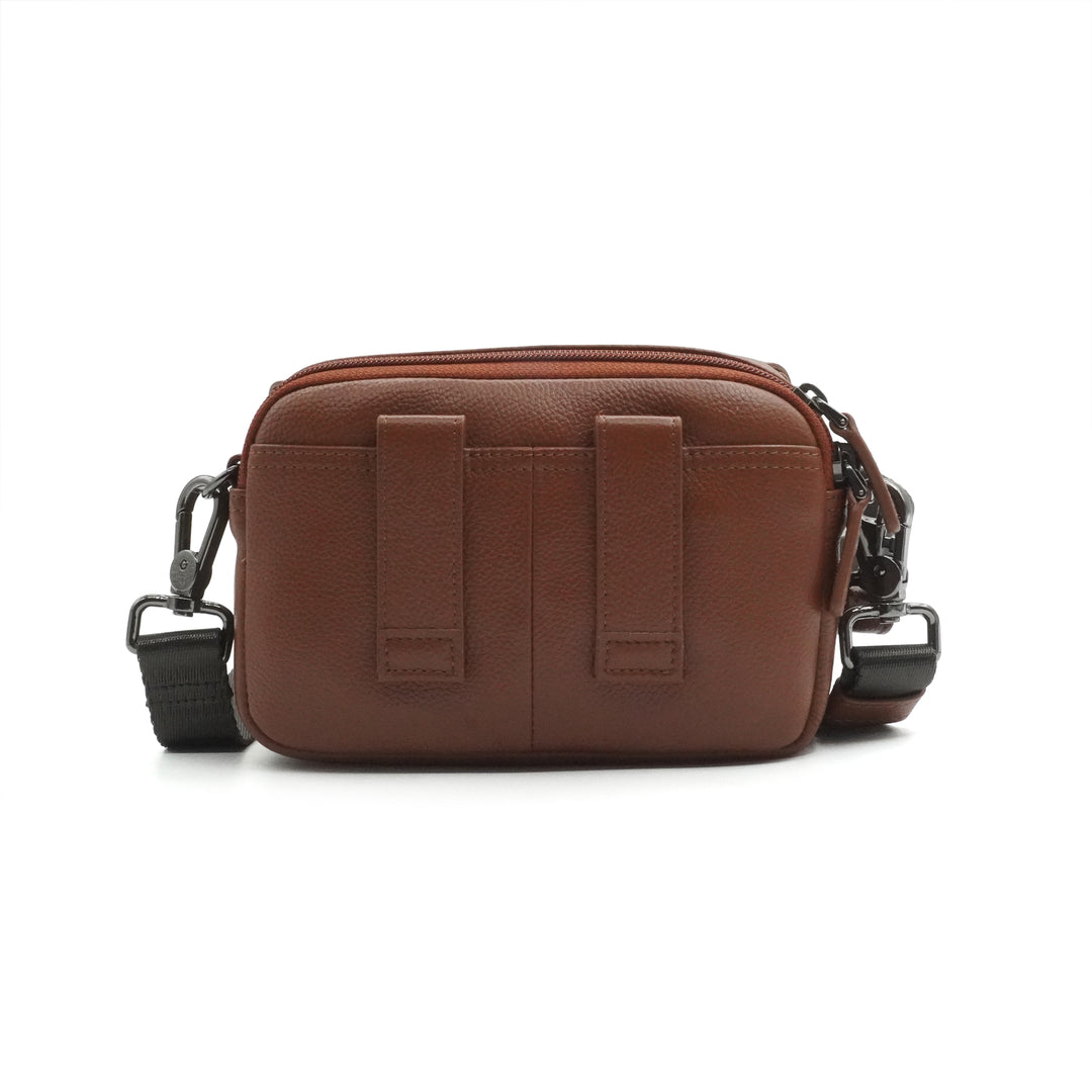 Sac Bandoulière PICARD Luis En Cuir De Vache - Couleur Shark (gris) - Neuf Avec étiquettes