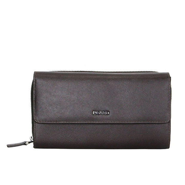 Picard Saffiano  Men's Leather Clutch Bag (Cafe)