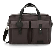 Picard Calahari Lightweight Briefcase with Adjustable Detachable Strap (Charcoal)