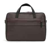 Picard Calahari Lightweight Briefcase with Adjustable Detachable Strap (Charcoal Black)