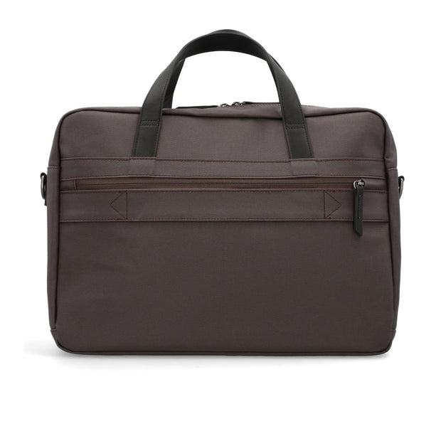Picard Calahari Lightweight Briefcase with Adjustable Detachable Strap (Charcoal)