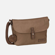 Picard Calahari Lightweight Messenger Bag with Adjustable Strap (Charcoal Black)