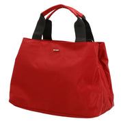 Picard Happy Ladies Lightweight Multi-function Nylon Shopper Bag /Shoulder Bag (Red)
