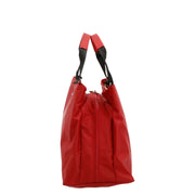 Picard Happy Ladies Lightweight Multi-function Nylon Shopper Bag /Shoulder Bag (Red)