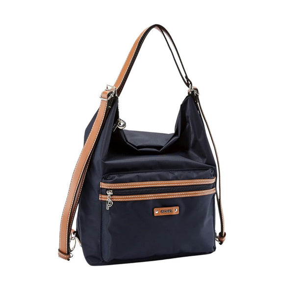 PICARD SONJA MULTI-FUNCTION LADIES SHOPPER BAG / BACKPACK (Flower)