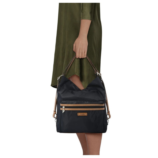 PICARD SONJA MULTI-FUNCTION LADIES SHOPPER BAG / BACKPACK (Flower)