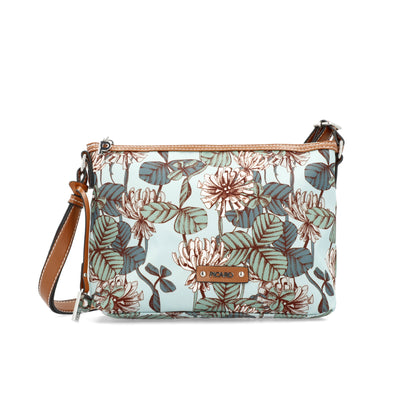 Picard Sonja Ladies Nylon Crossbody Sling Bag (Flowerbed)