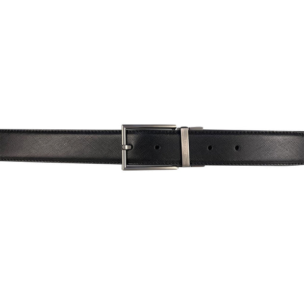 Picard Gregory 35mm Easy Flip Reversible Men's Leather Belt with Quality Pin Buckle  (Black/Cafe)