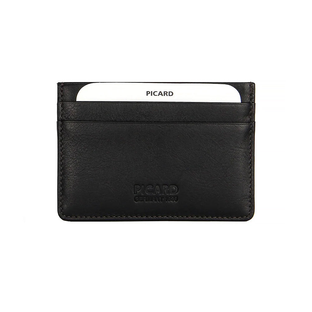 PICARD Pelle Portafoglio Brooklyn Bifold Wallet Black Nero Uomo PICARD Pelle Portafoglio Brooklyn Bifold Wallet Black Nero Uomo