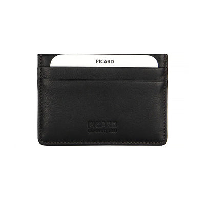 Picard Brooklyn Leather Card Holder (Black)