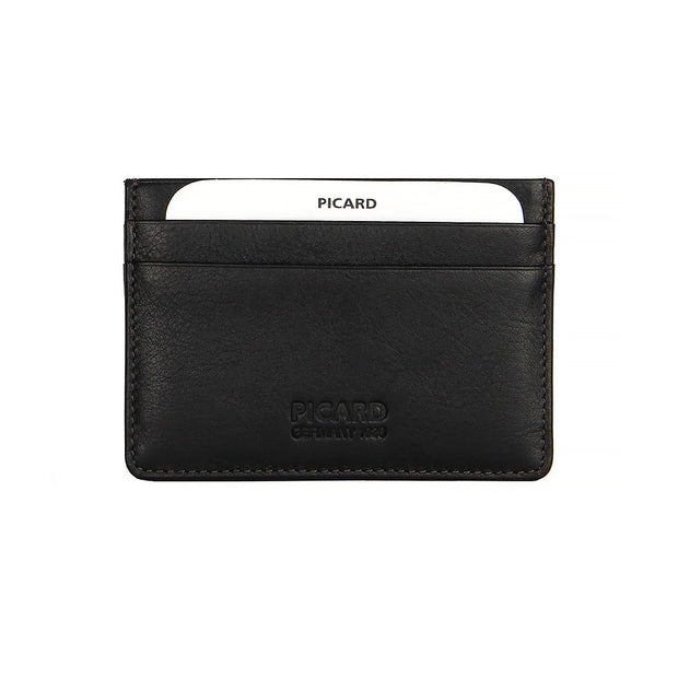 Picard Brooklyn Leather Card Holder (Black)