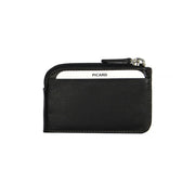 Picard Brooklyn Men's Leather Coin Pouch with Key Holder (Black)