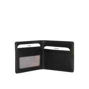 Picard Brooklyn Men's Leather Wallet With Card Window (Black)