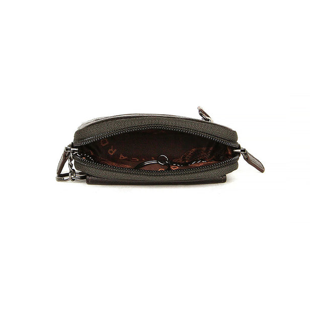 Picard Cologne Men's Leather Coin Pouch With Key Holder (Cafe)